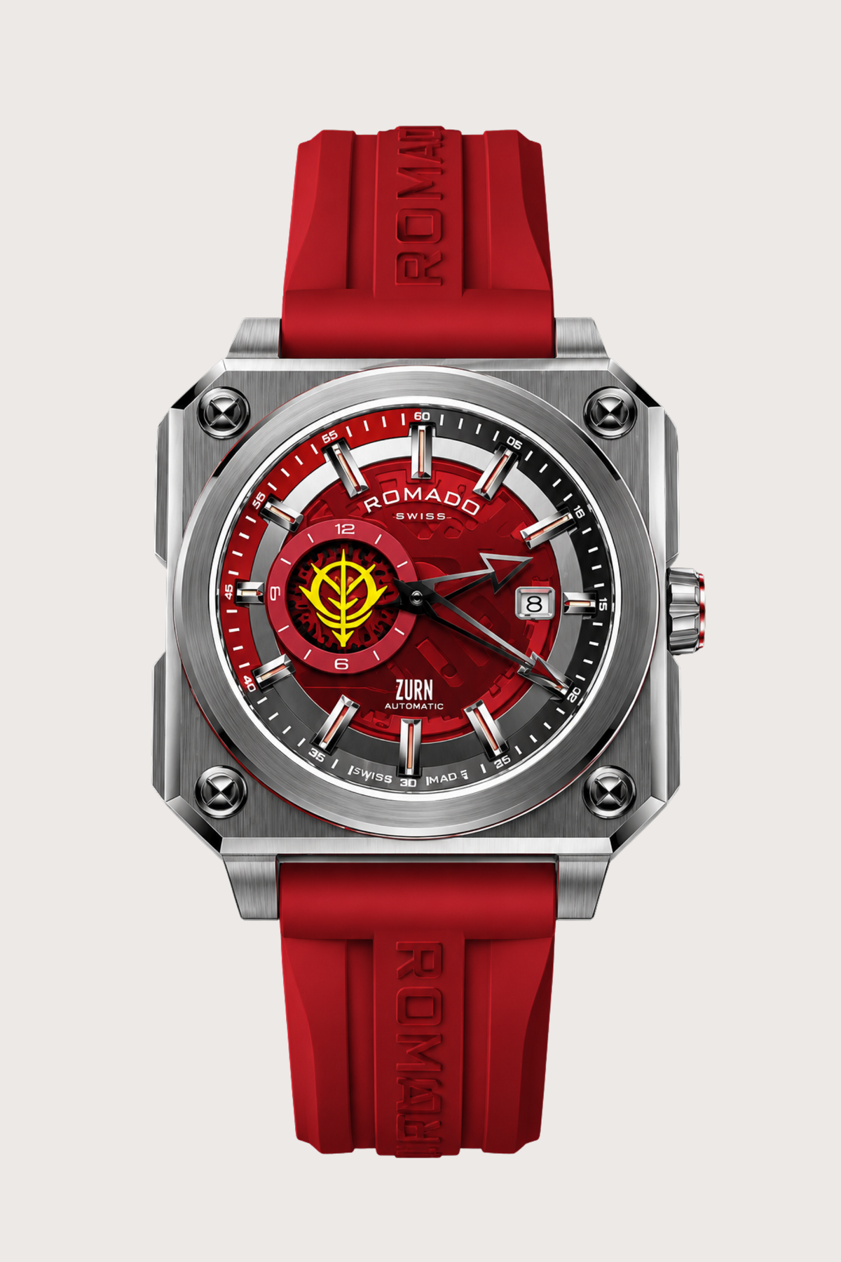 Char’s Zaku Romago Red Automatic Watch